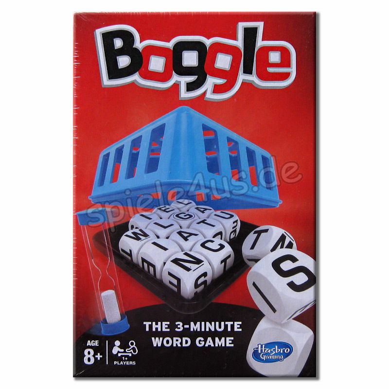 Boggle The 3 Minute Word Game ENGLISCH 123