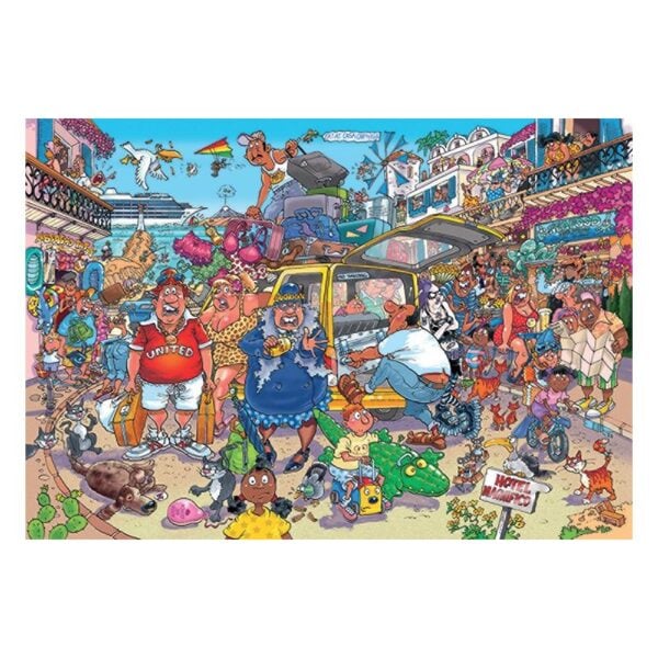 Wasgij Original 37: Holiday Fiasco 1000 Teile Puzzle JUM25004