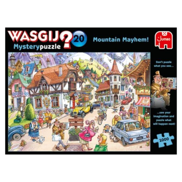 Wasgij Mystery 20: Idylle in den Bergen 1000 Teile Puzzle