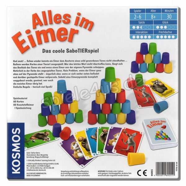 Alles im Eimer