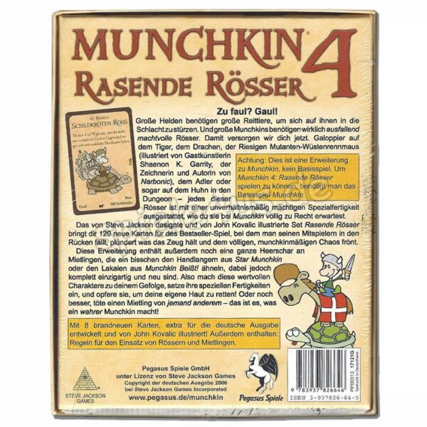 Munchkin 4: Rasende Rösser