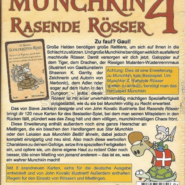 Munchkin 4: Rasende Rösser