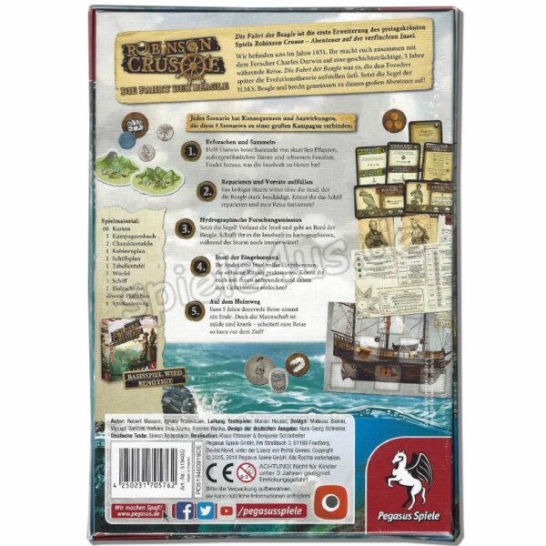 Robinson Crusoe: Die Fahrt der Beagle