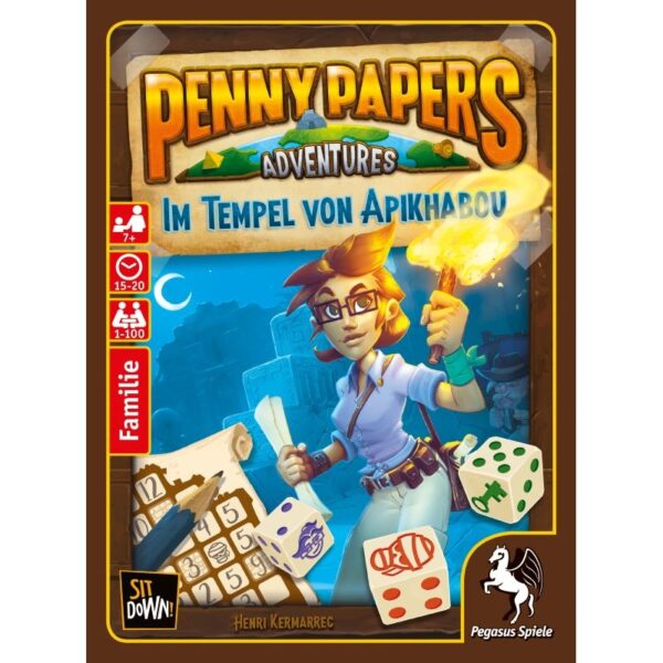 Penny Papers Adventures Im Tempel von Apikhabou