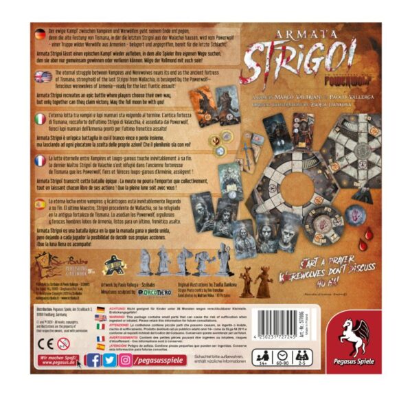 Armata Strigoi: Das Powerwolf Brettspiel