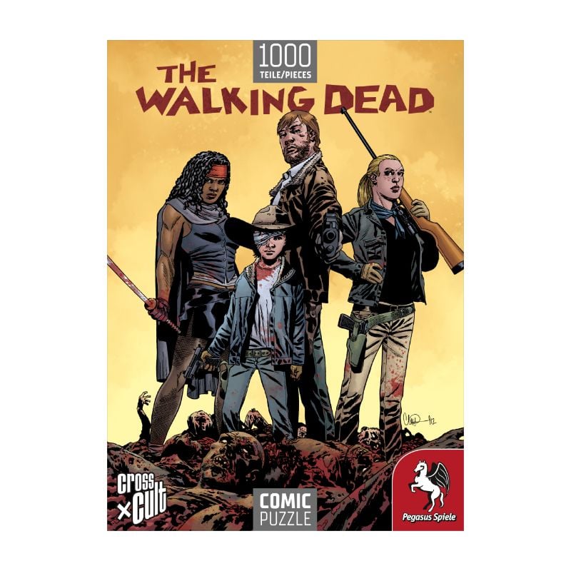 Puzzle The Walking Dead: Die Zombiejäger 1000 Teile