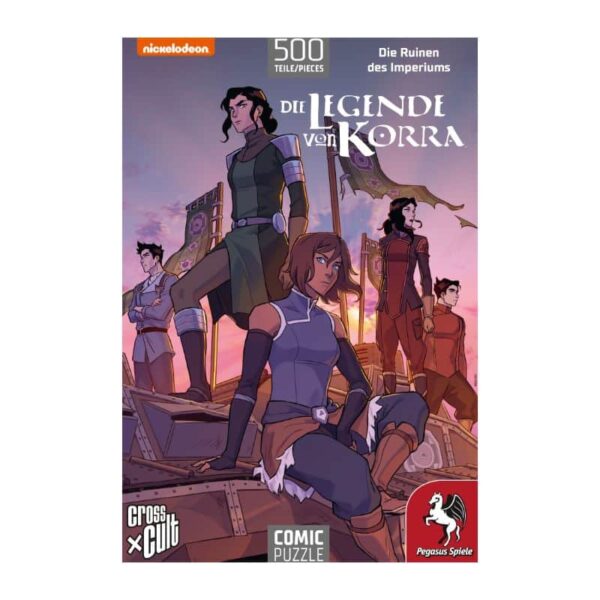 Puzzle Die Legende von Korra: Die Ruinen des Imperiums 500 Teile