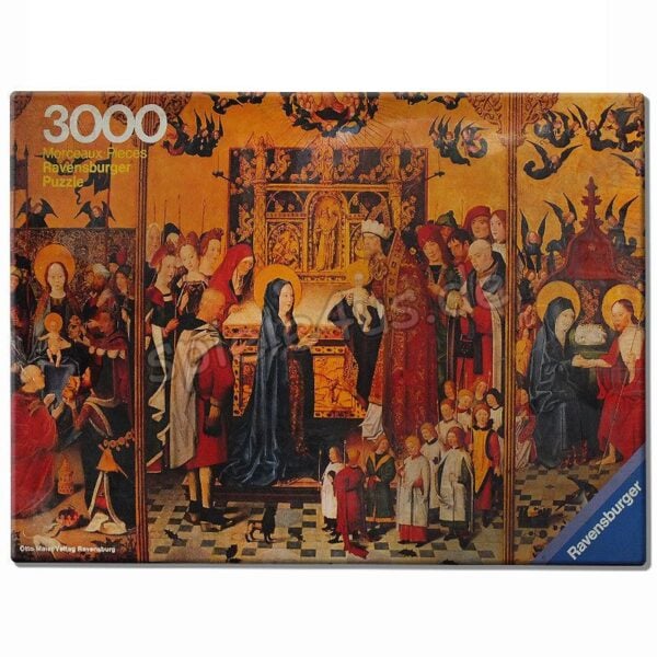 3.000 Teile Puzzle Ravensburger Louvre, Paris von 1976