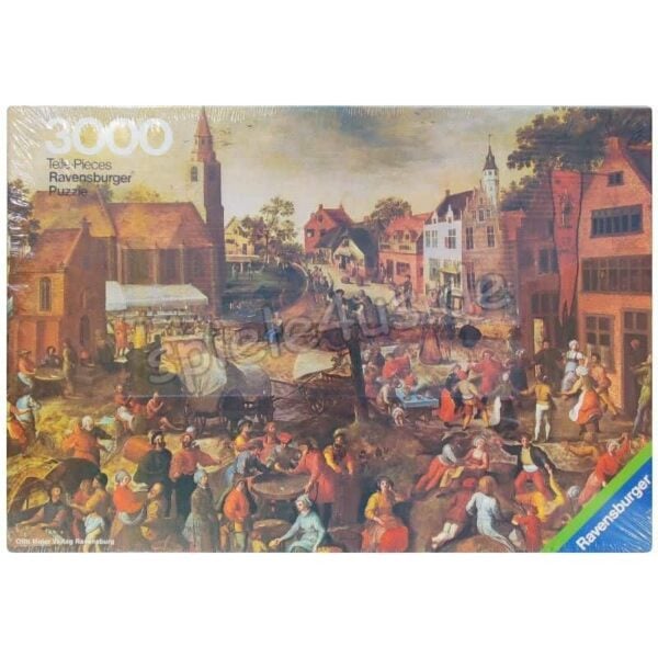 Ravensburger Puzzle 3000 Teile Mostaert Marktszene