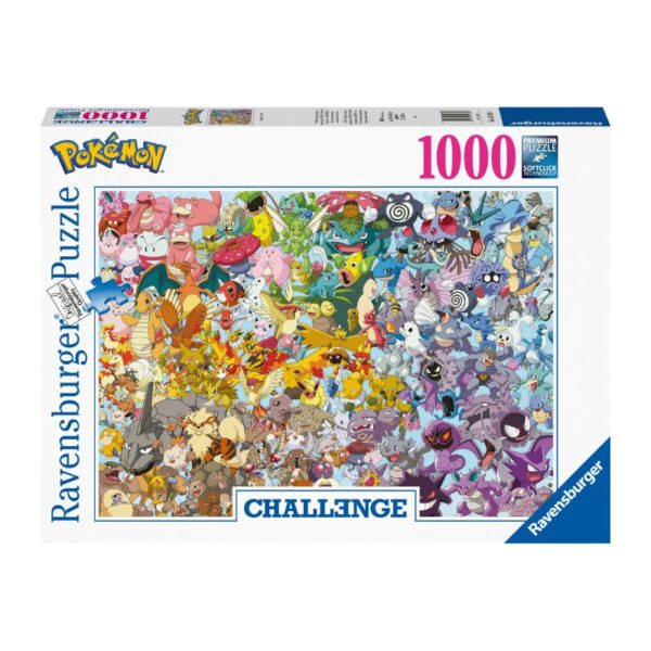 Ravensburger 15166 Puzzle 1000 Teile Challenge Pokémon