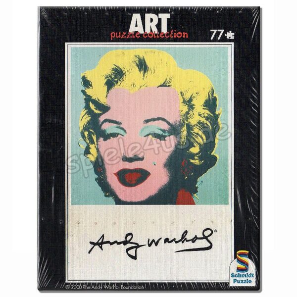 Art Puzzle Collection 77 Teile Andy Warhol Marilyn