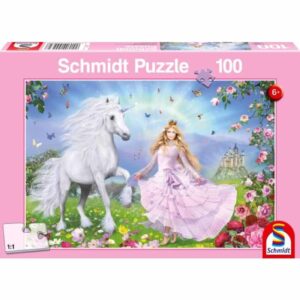 Prinzessin der Einhörner 100 Teile Puzzle Schmidt 55565