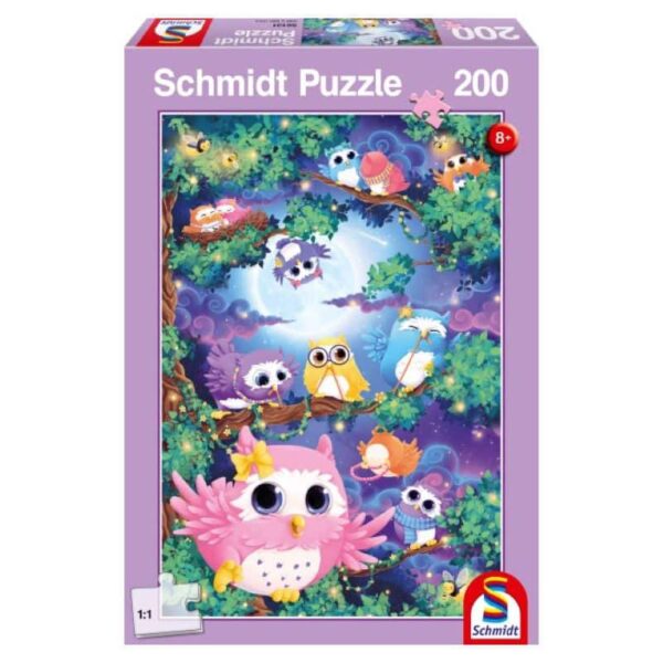 Im Eulenwald 200 Teile Puzzle Schmidt 56131