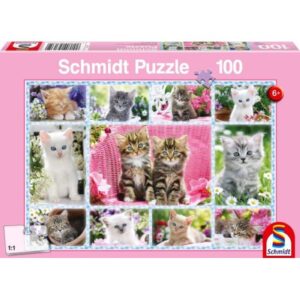 Katzenbabys 100 Teile Puzzle Schmidt 56135