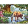 Pferde am Bach 150 Teile Puzzle Schmidt 56161