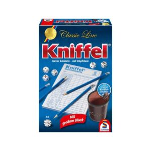 Kniffel Classic Line mit großem Spieleblock