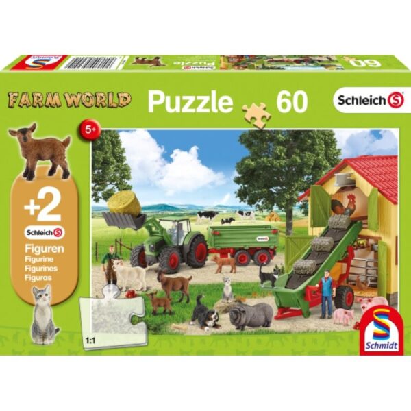 Heueinfahrt auf dem Bauernhof 60 Teile Puzzle Schmidt 56241