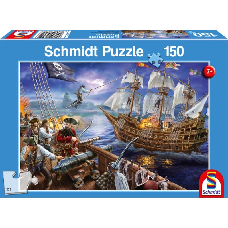 Abenteuer mit den Piraten 150 Teile Puzzle Schmidt 56252
