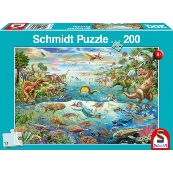 Entdecke die Dinosaurier 200 Teile Puzzle 56253
