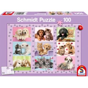 Meine Tierfreunde 100 Teile Puzzle Schmidt 56268
