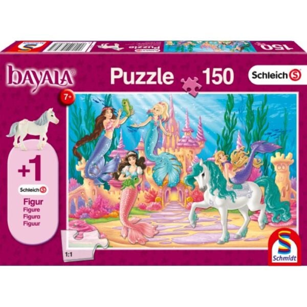 Bayala, Das Schloss von Meamare150 Teile Puzzle Figur Venujas Perlenfohlen 56303