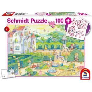 Bei den Märchenprinzessinnen 100 Teile Puzzle