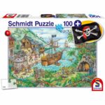 In der Piratenbucht 100 Teile Puzzle Schmidt 56330