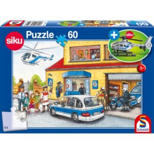 Polizeihubschrauber 60 Teile Puzzle Schmidt 56351