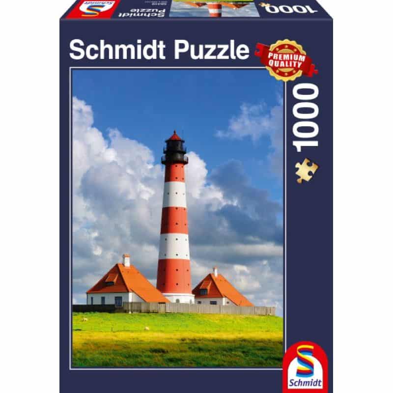 Westerhever Leuchtturm 1000 Teile Puzzle Schmidt 58319