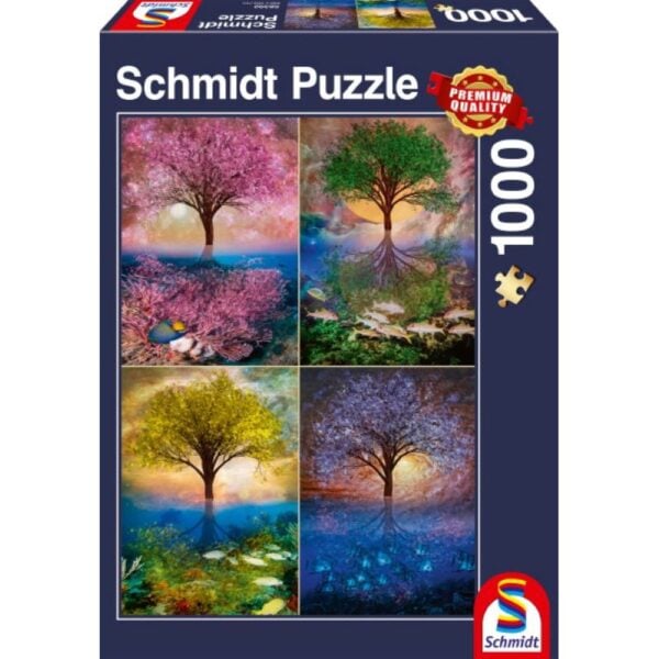 Zauberbaum am See 1000 Teile Puzzle Schmidt 58392