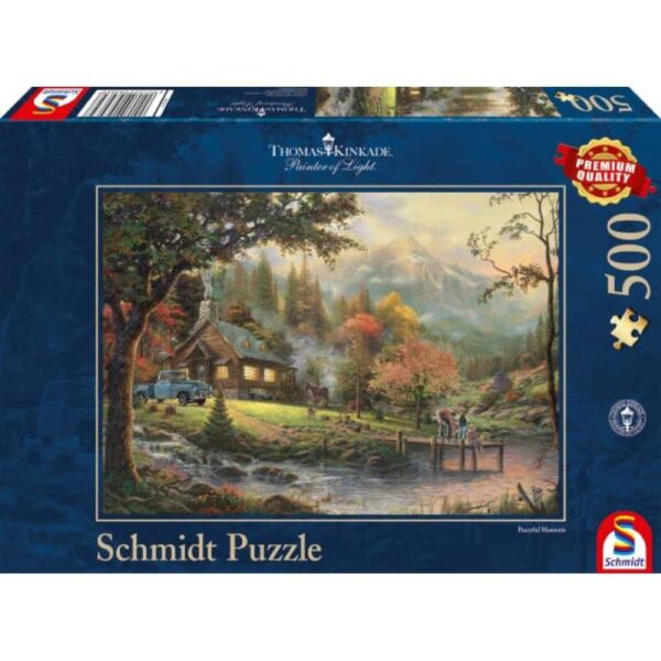 Idylle am Fluss 500 Teile Puzzle Schmidt 58465