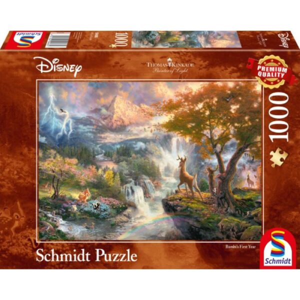 Disney, Bambi 1000 Teile Puzzle Schmidt 59486