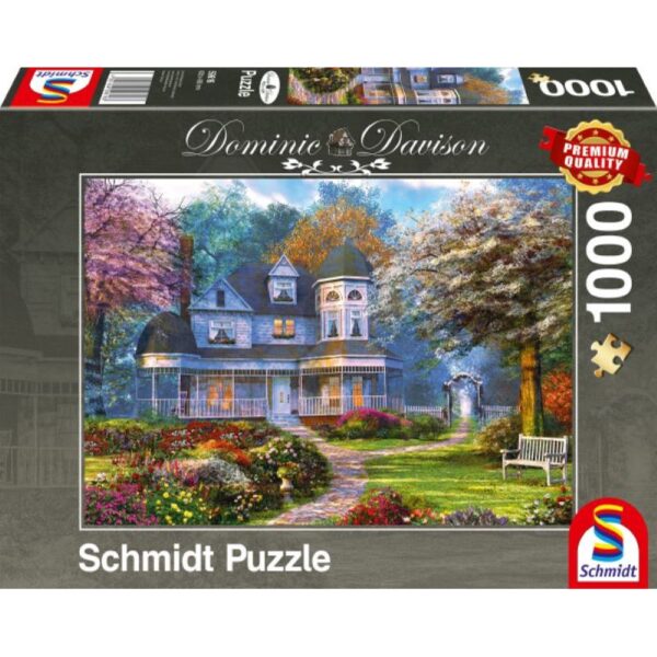 Viktorianisches Anwesen 1000 Teile Puzzle Schmidt 59616
