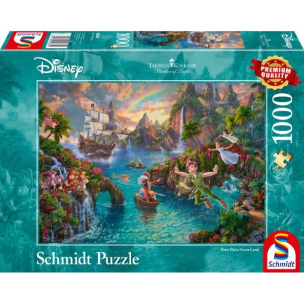 Disney, Peter Pan 1000 Teile Puzzle Schmidt 59635