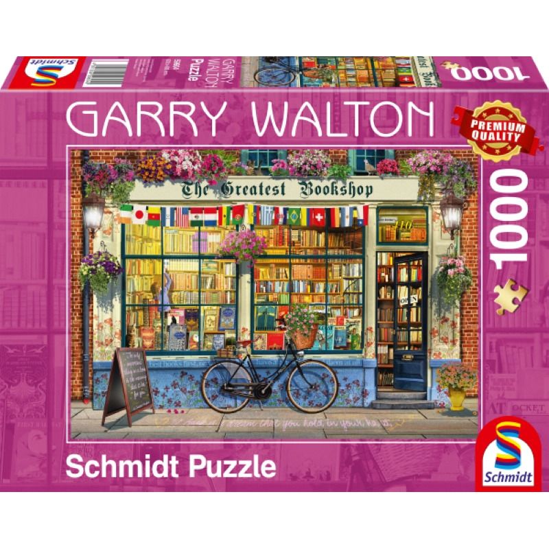 Buchhandlung 1000 Teile Puzzle Schmidt 59604