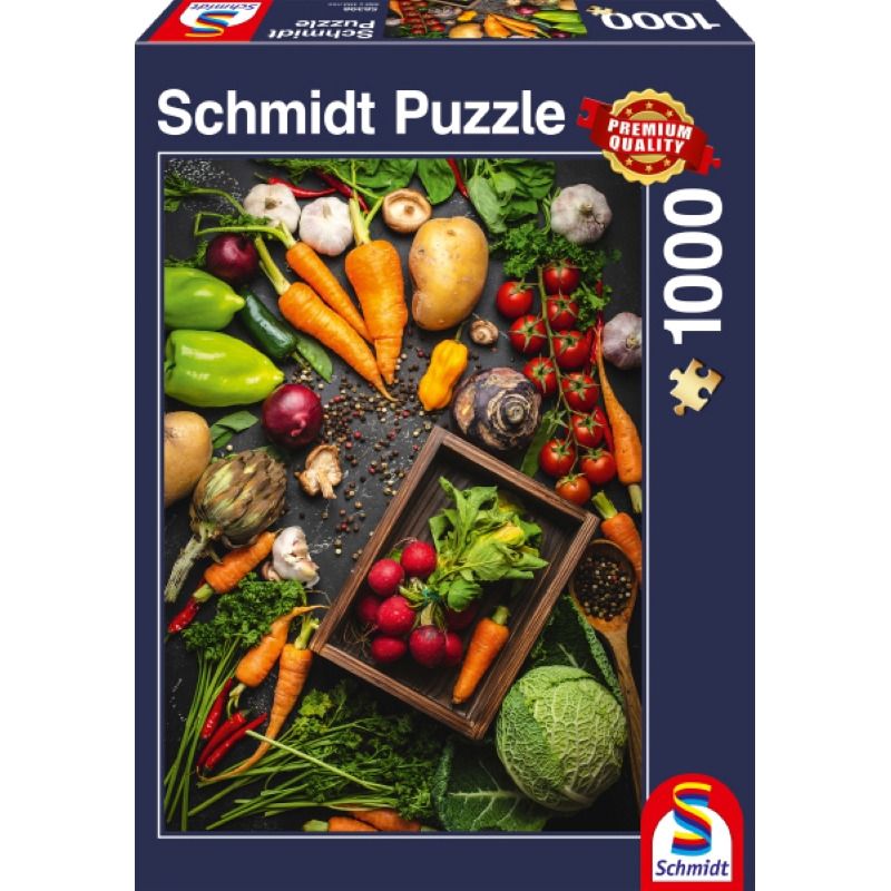 Super-Food 1000 Teile Puzzle Schmidt 59398