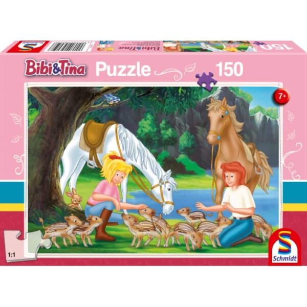 Bibi und Tina am Steinbruch 150 Teile Puzzle 56050