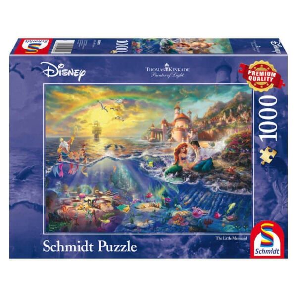 Disney, Arielle 1000 Teile Puzzle Schmidt 59479