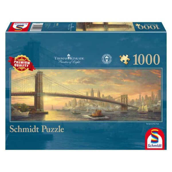 Brooklyn Bridge New York Panoramapuzzle 1000 Teile Schmidt 59476