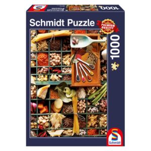 Küchen Potpourri 1000 Teile Puzzle Panorama Schmidt 58141
