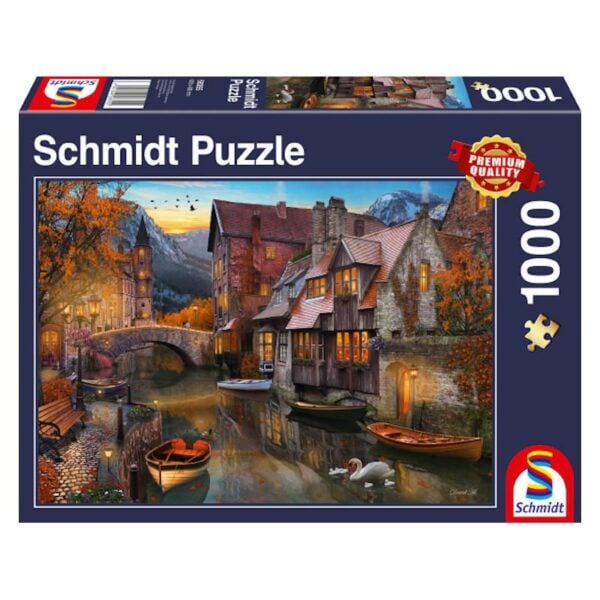 Heimat am Kanal 1000 Teile Puzzle Schmidt 58355