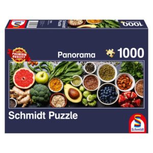 Auf dem Küchentisch 1000 Teile Puzzle Panorama Schmidt 58361