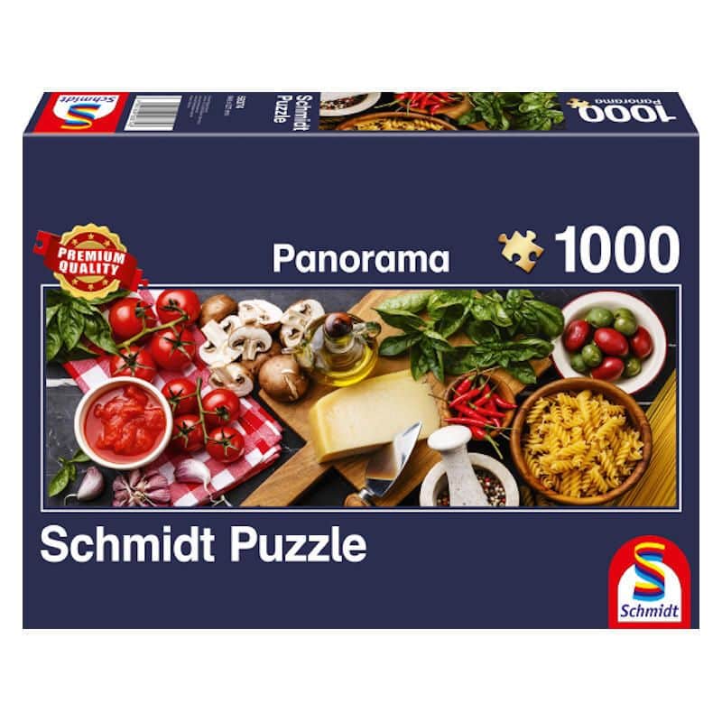 Italienische Küche 1000 Teile Puzzle Panorama Schmidt 58374