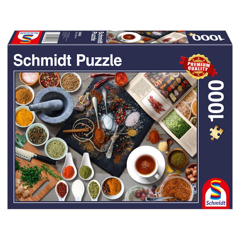 Gewürze 1000 Teile Puzzle Schmidt 58948