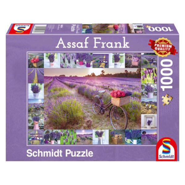 Der Duft des Lavendels 1000 Teile Puzzle Schmidt 59634