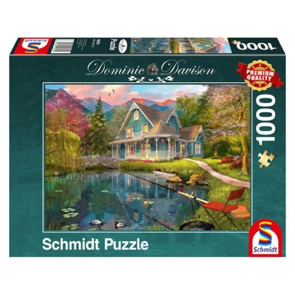 Ruhesitz am See 1000 Teile Puzzle Schmidt 59619