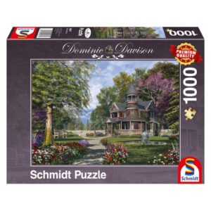 Herrenhaus mit Türmchen 1000 Teile Puzzle Schmidt 59617