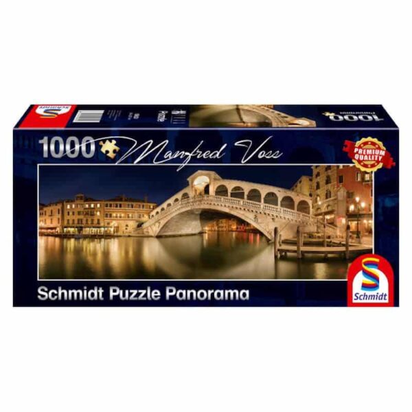 Panoramapuzzle Rialto Brücke 1000 Teile Puzzle Schmidt 59620