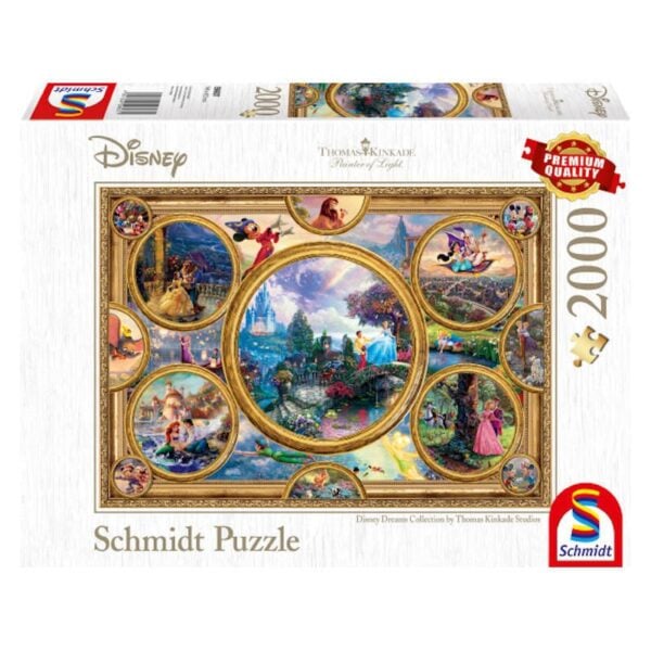 Disney Dreams Collection 2000 Teile Puzzle Schmidt 59607