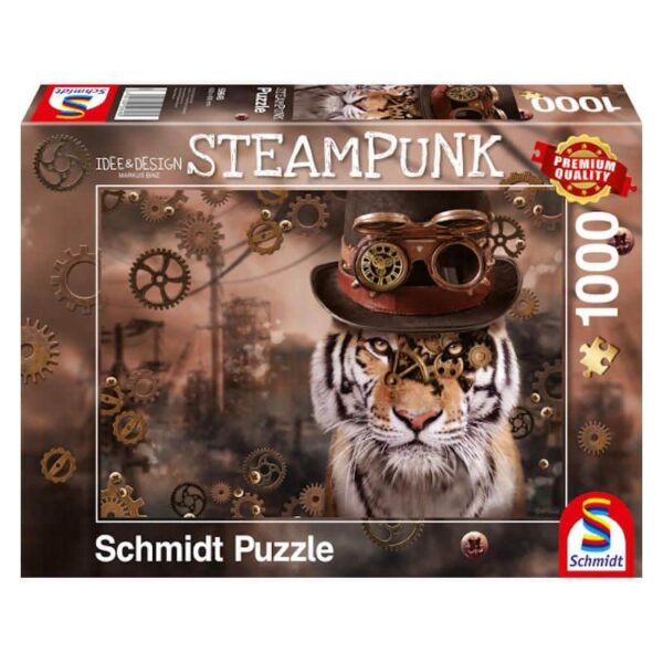 Steampunk Tiger 1000 Teile Puzzle Schmidt 59646